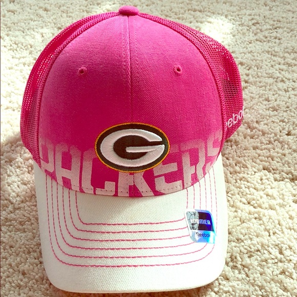 pink packers hat